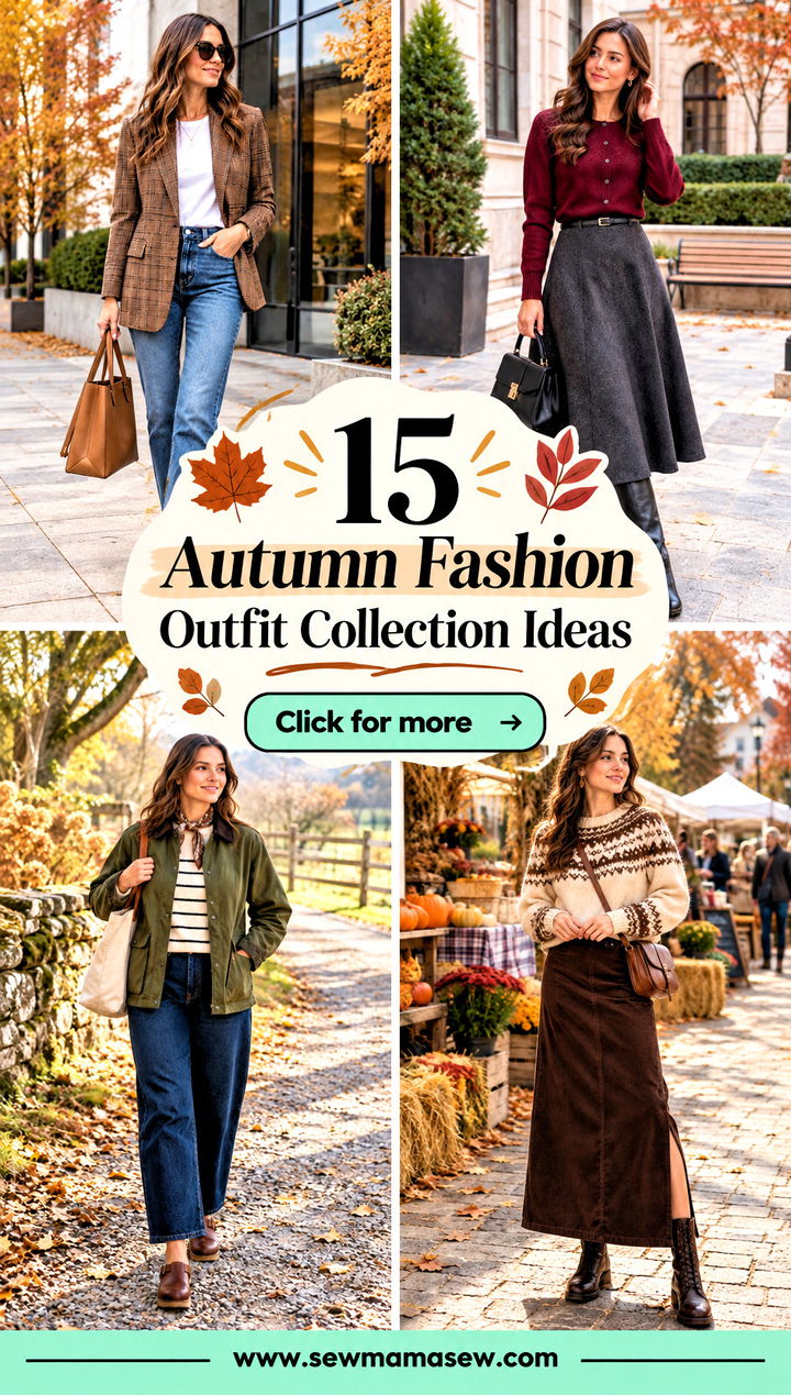 15 Autumn Fashion Outfit Collection Ideas for Fresh Style - 15 Autumn Fashion Outfit Collection Ideas for Fresh Style