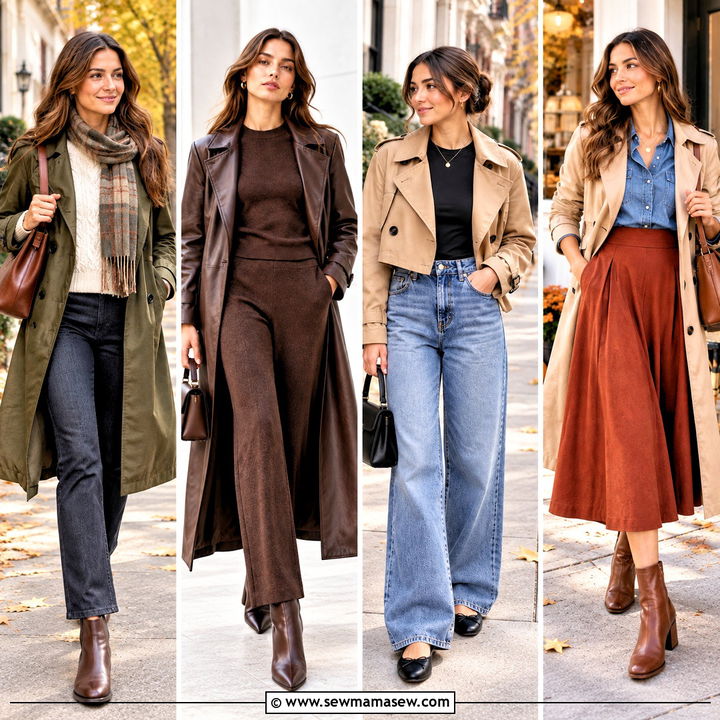 15 Autumn Fashion Outfit With Trench Coat Ideas: Chic City Looks