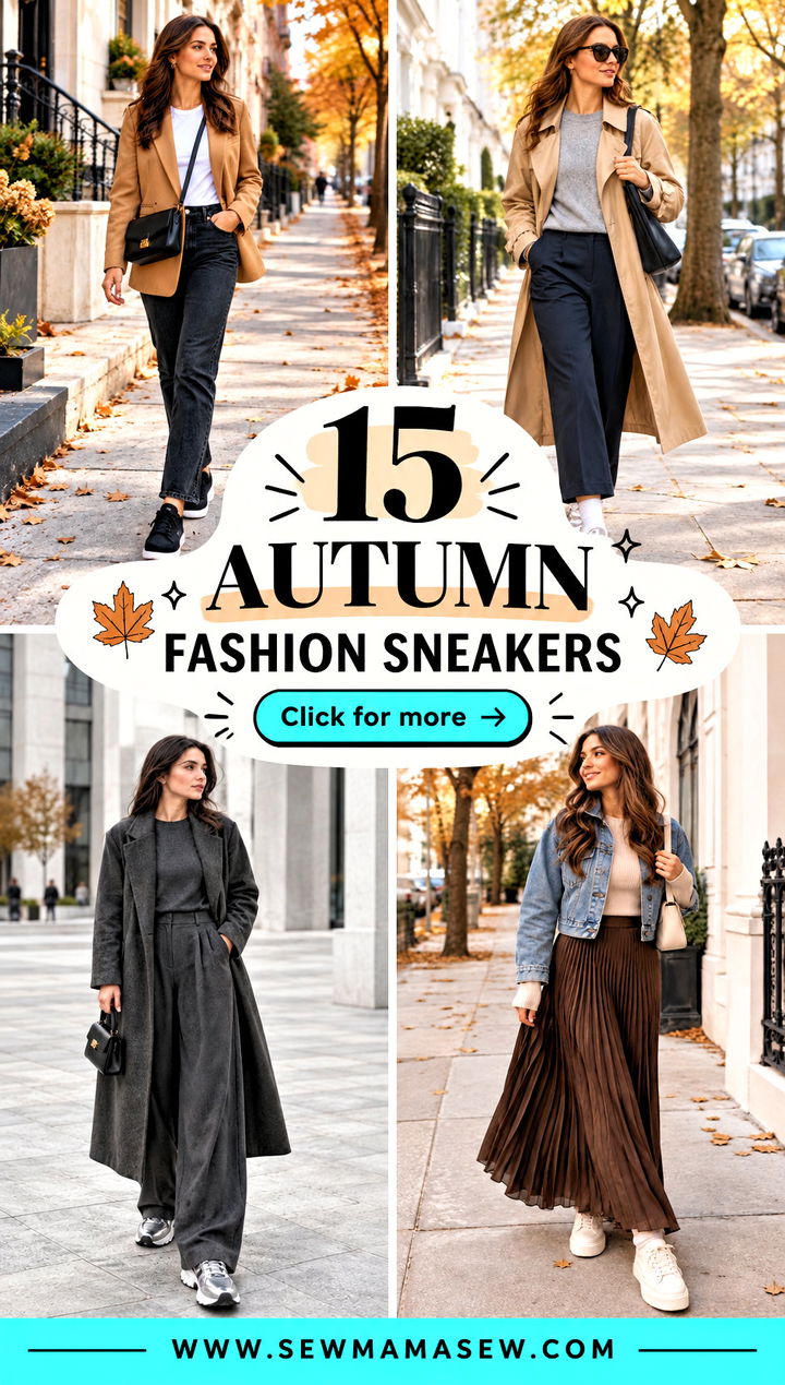 15 Autumn Fashion Sneakers for Stylish Everyday Comfort - 15 Autumn Fashion Sneakers for Stylish Everyday Comfort