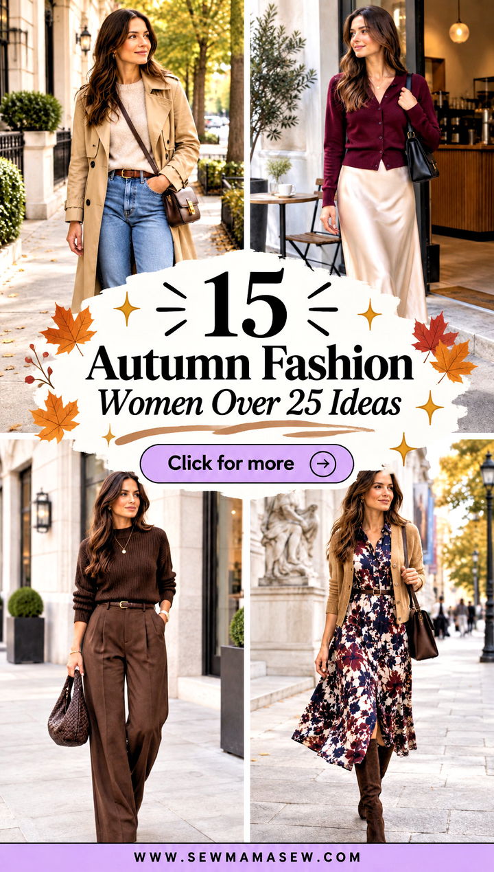 15 Autumn Fashion Women Over 25 Ideas for Confident Style - 15 Autumn Fashion Women Over 25 Ideas for Confident Style