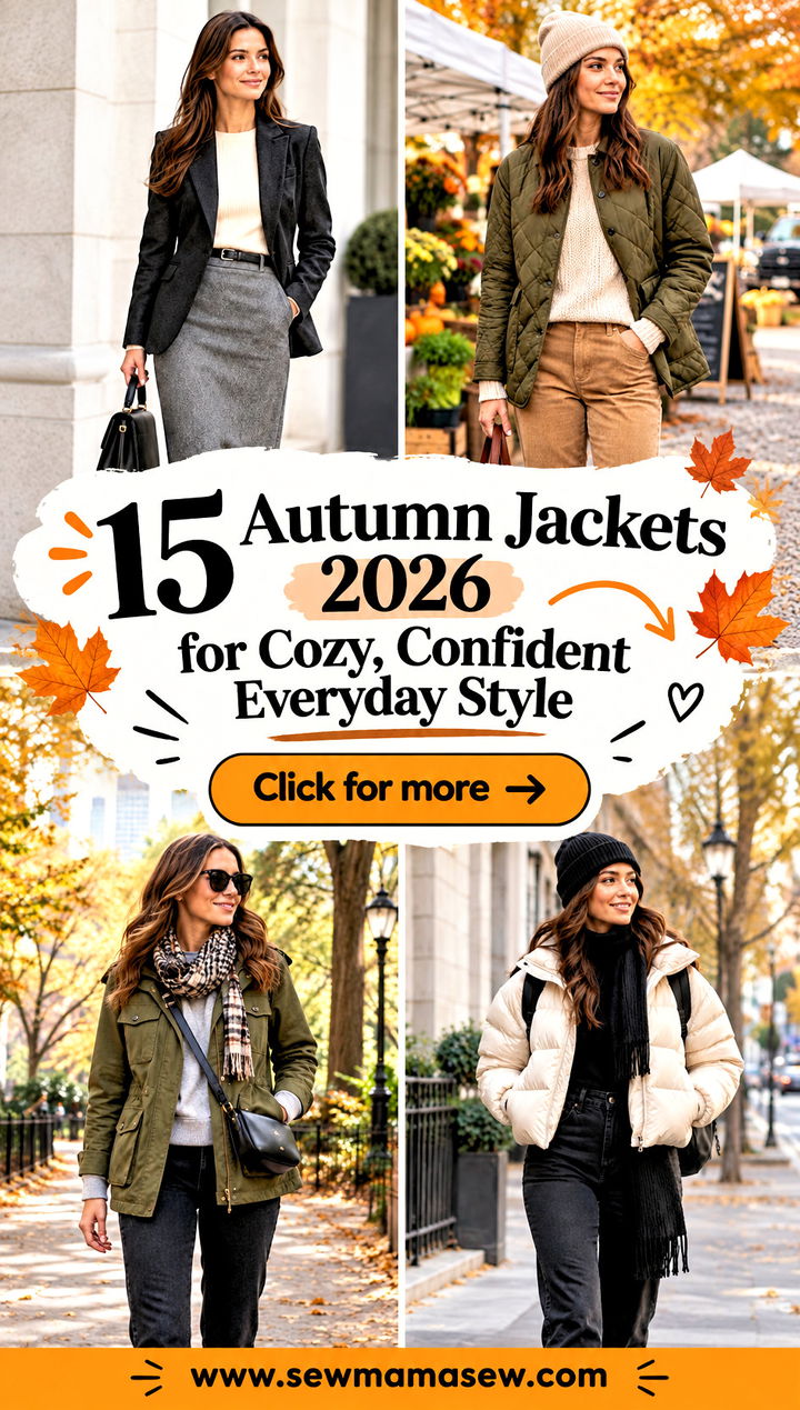 15 Autumn Jackets 2026 for Cozy Confident Everyday Style - 15 Autumn Jackets 2026 for Cozy, Confident Everyday Style