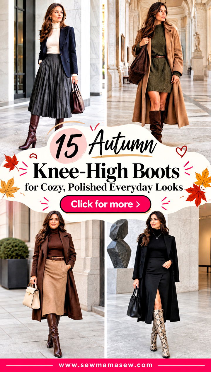 15 Autumn Knee-High Boots for Cozy Polished Everyday Looks - 15 Autumn Knee-High Boots for Cozy, Polished Everyday Looks