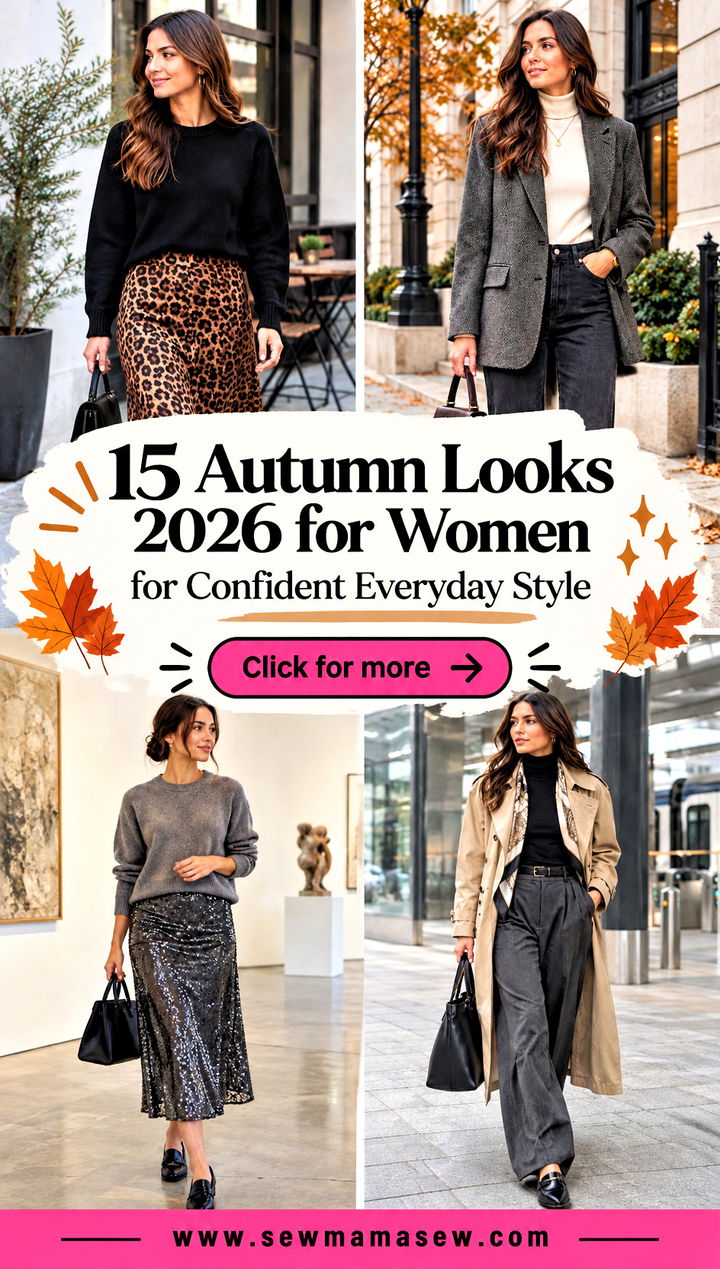 15 Autumn Looks 2026 for Women for Confident Everyday Style - 15 Autumn Looks 2026 for Women for Confident Everyday Style