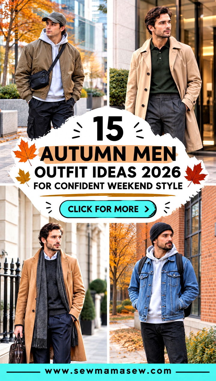 15 Autumn Men Outfit Ideas 2026 for Confident Weekend Style - 15 Autumn Men Outfit Ideas 2026 for Confident Weekend Style