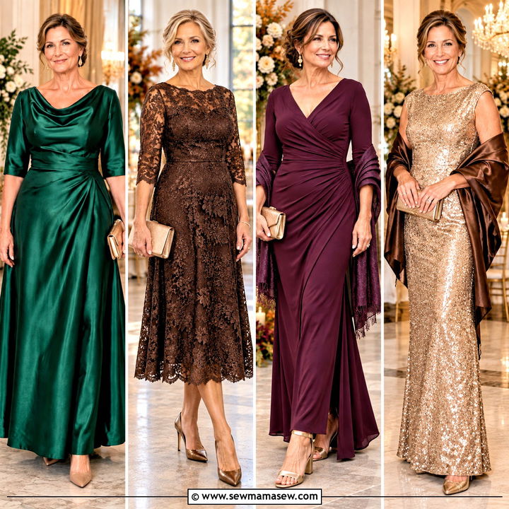 15 Autumn Mother Of The Bride Dresses for an Elegant Day