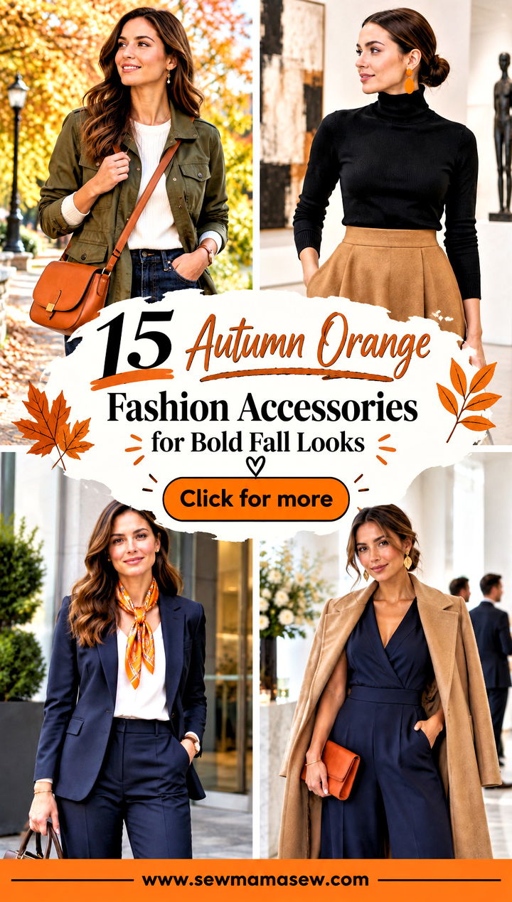 15 Autumn Orange Fashion Accessories for Bold Fall Looks - 15 Autumn Orange Fashion Accessories for Bold Fall Looks