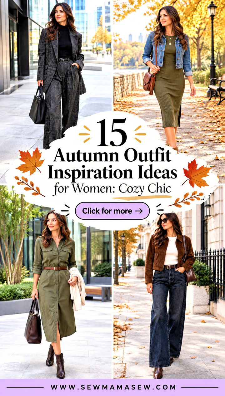 15 Autumn Outfit Inspiration Ideas for Women Cozy Chic - 15 Autumn Outfit Inspiration Ideas for Women: Cozy Chic