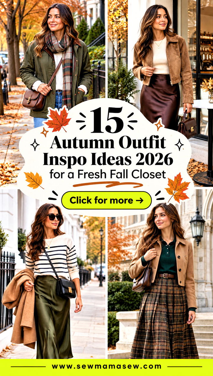 15 Autumn Outfit Inspo Ideas 2026 for a Fresh Fall Closet - 15 Autumn Outfit Inspo Ideas 2026 for a Fresh Fall Closet