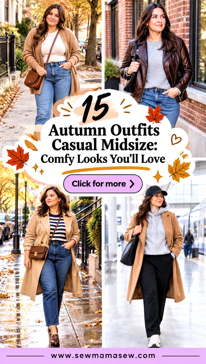 15 Autumn Outfits Casual Midsize Comfy Looks Youll Love - 15 Autumn Outfits Casual Midsize: Comfy Looks You'll Love