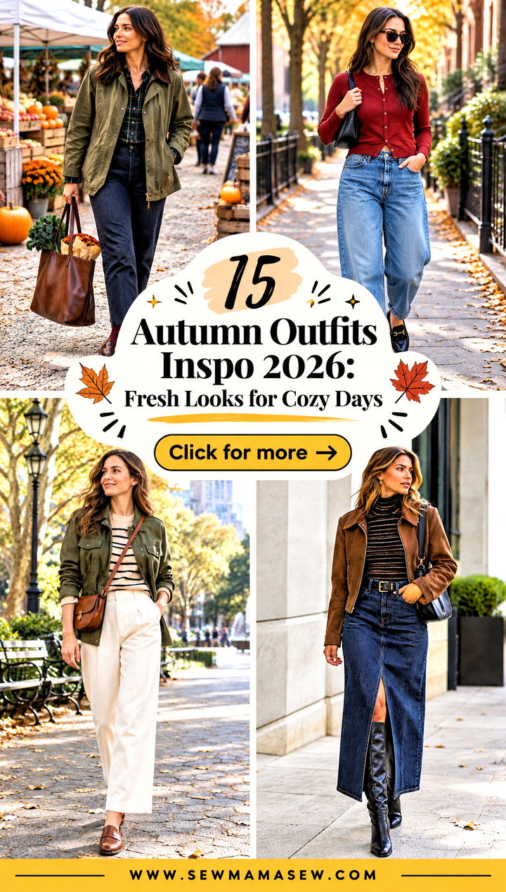 15 Autumn Outfits Inspo 2026 Fresh Looks for Cozy Days - 15 Autumn Outfits Inspo 2026: Fresh Looks for Cozy Days
