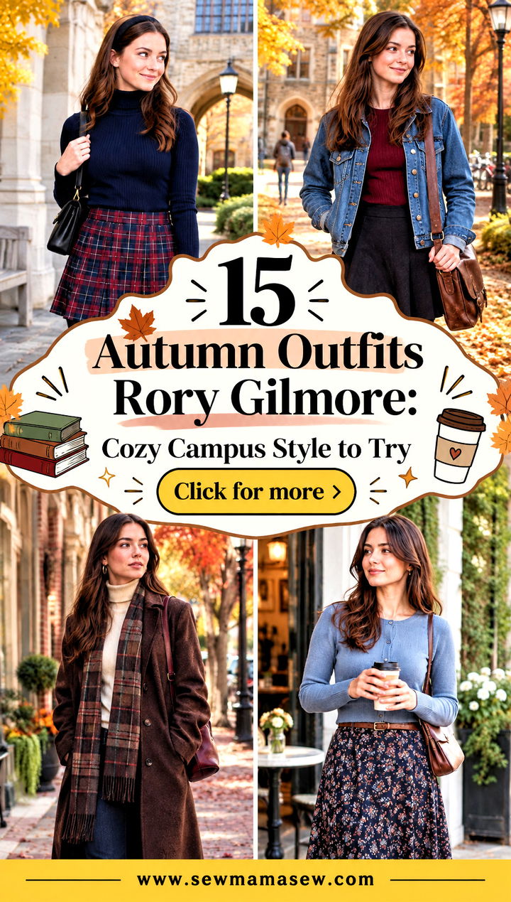 15 Autumn Outfits Rory Gilmore Cozy Campus Style to Try - 15 Autumn Outfits Rory Gilmore: Cozy Campus Style to Try