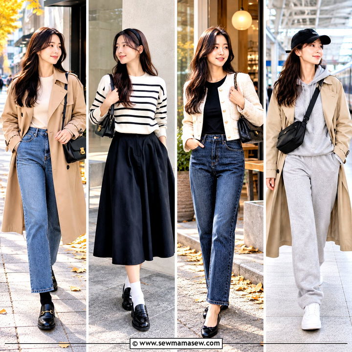 15 Autumn Outfits in Korea for Women: Chic City Layers