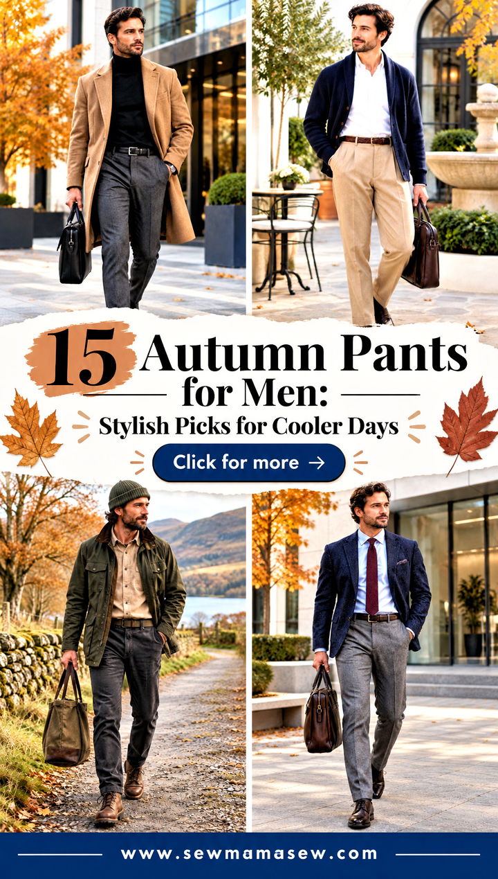 15 Autumn Pants for Men Stylish Picks for Cooler Days - 15 Autumn Pants for Men: Stylish Picks for Cooler Days