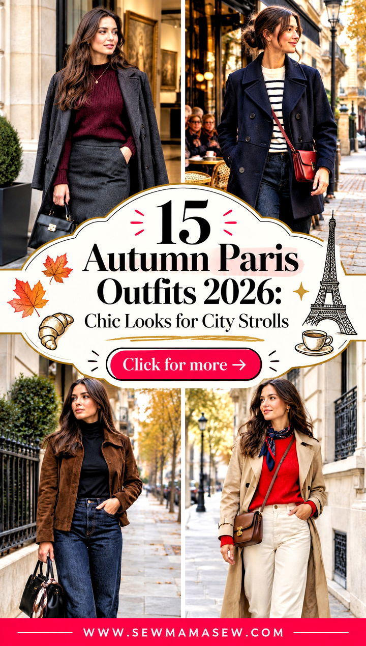 15 Autumn Paris Outfits 2026 Chic Looks for City Strolls - 15 Autumn Paris Outfits 2026: Chic Looks for City Strolls