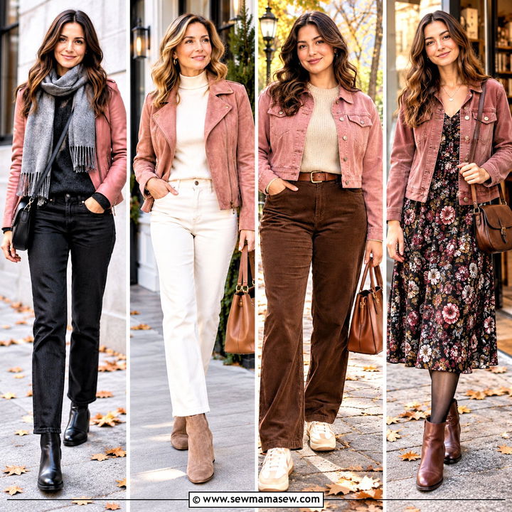 15 Autumn Pink Jacket Ideas: Fresh Layers for Crisp Days
