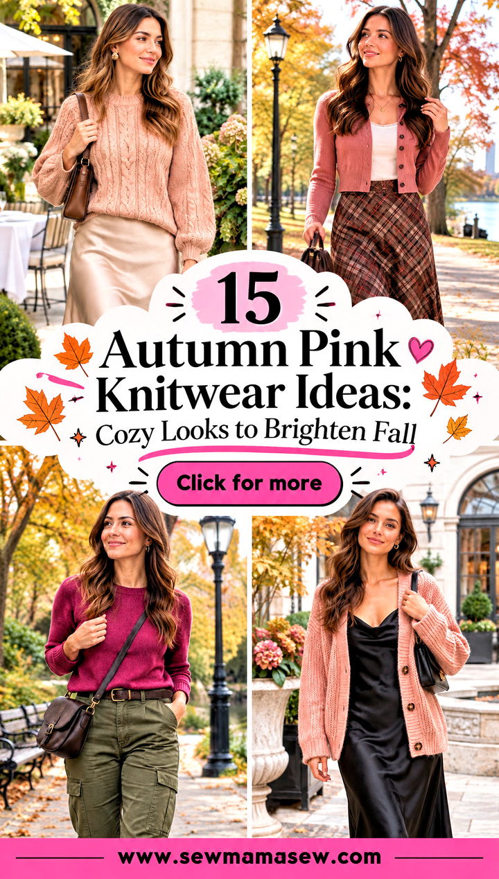 15 Autumn Pink Knitwear Ideas Cozy Looks to Brighten Fall - 15 Autumn Pink Knitwear Ideas: Cozy Looks to Brighten Fall