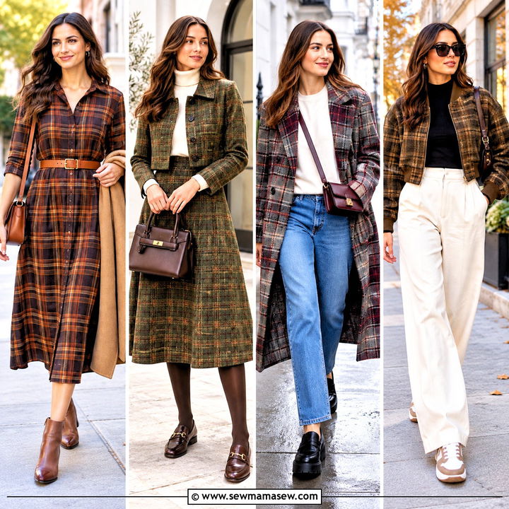 15 Autumn Plaid Clothing Stack Ideas for Cozy Fall Layers