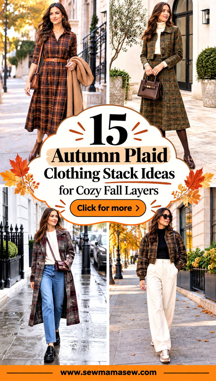 15 Autumn Plaid Clothing Stack Ideas for Cozy Fall Layers - 15 Autumn Plaid Clothing Stack Ideas for Cozy Fall Layers