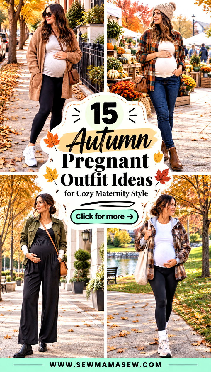 15 Autumn Pregnant Outfit Ideas for Cozy Maternity Style - 15 Autumn Pregnant Outfit Ideas for Cozy Maternity Style