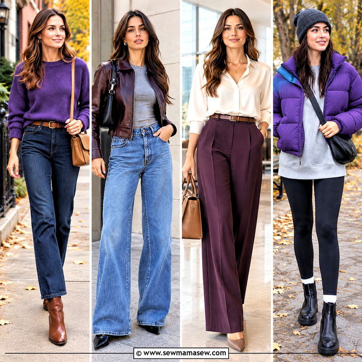 15 Autumn Purple Outfit Ideas for Bold Everyday Styling