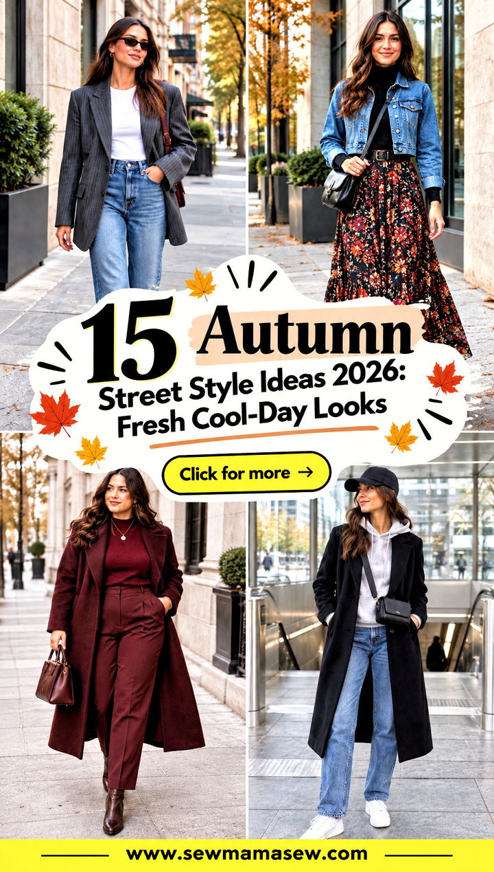 15 Autumn Street Style Ideas 2026 Fresh Cool-Day Looks - 15 Autumn Street Style Ideas 2026: Fresh Cool-Day Looks