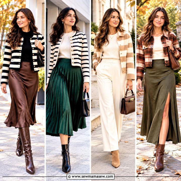 15 Autumn Striped Jacket Ideas for Bold Everyday Style