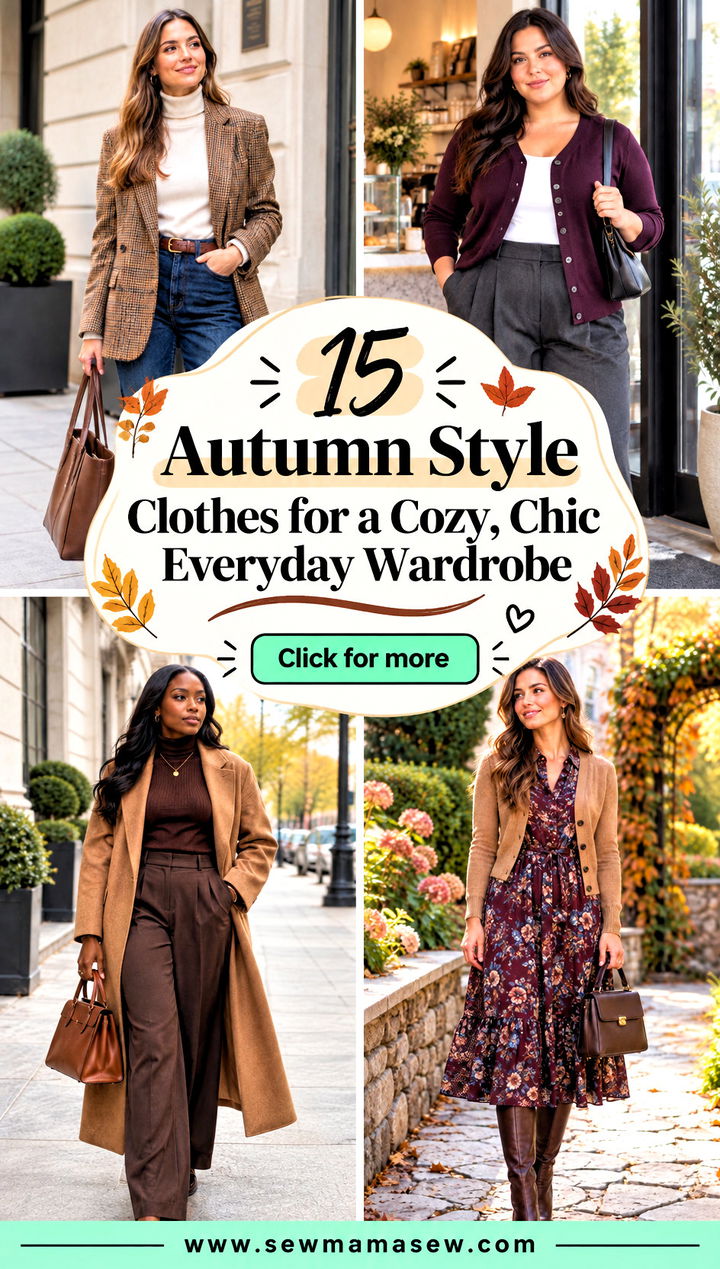 15 Autumn Style Clothes for a Cozy Chic Everyday Wardrobe - 15 Autumn Style Clothes for a Cozy, Chic Everyday Wardrobe