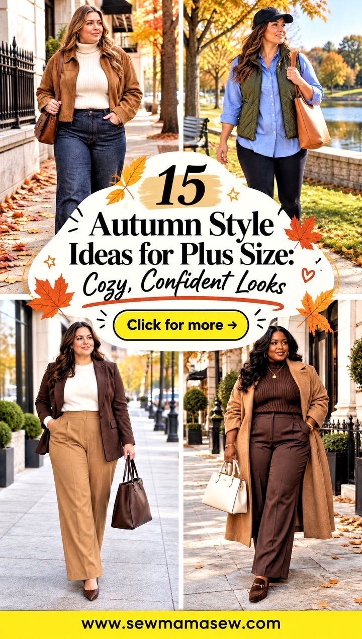 15 Autumn Style Ideas for Plus Size Cozy Confident Looks - 15 Autumn Style Ideas for Plus Size: Cozy, Confident Looks