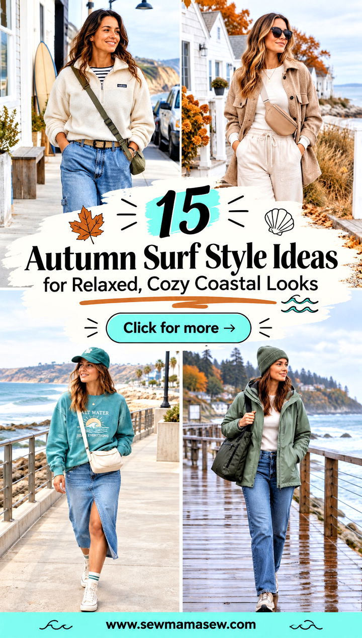 15 Autumn Surf Style Ideas for Relaxed Cozy Coastal Looks - 15 Autumn Surf Style Ideas for Relaxed, Cozy Coastal Looks
