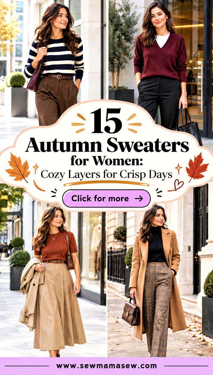 15 Autumn Sweaters for Women Cozy Layers for Crisp Days - 15 Autumn Sweaters for Women: Cozy Layers for Crisp Days