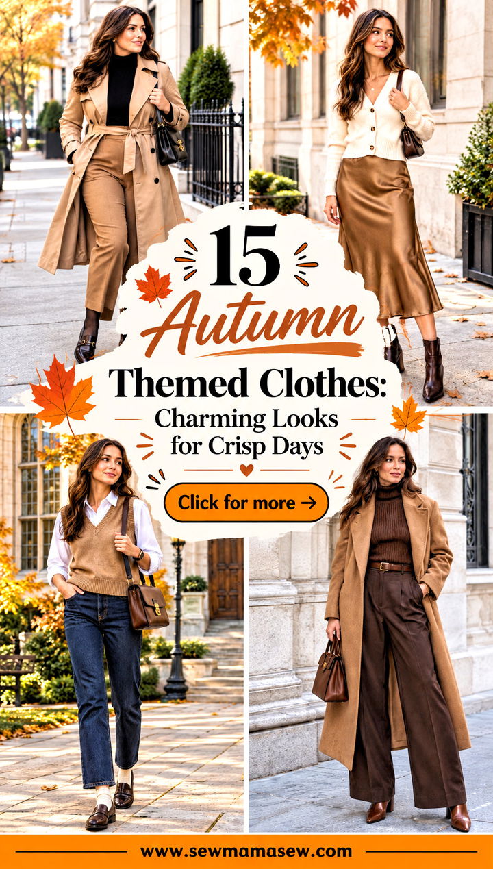 15 Autumn Themed Clothes Charming Looks for Crisp Days - 15 Autumn Themed Clothes: Charming Looks for Crisp Days
