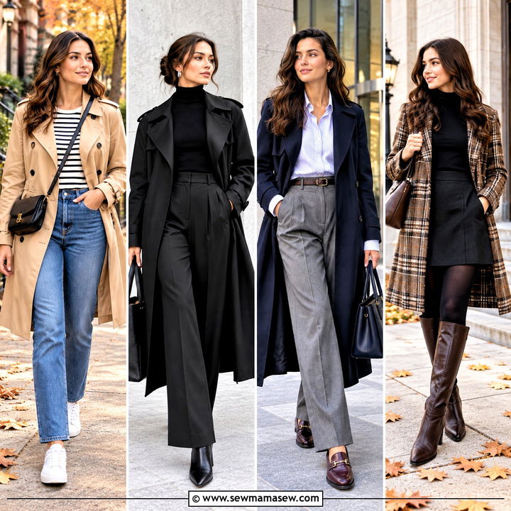 15 Autumn Trench Coat Ideas for Women for Chic City Days