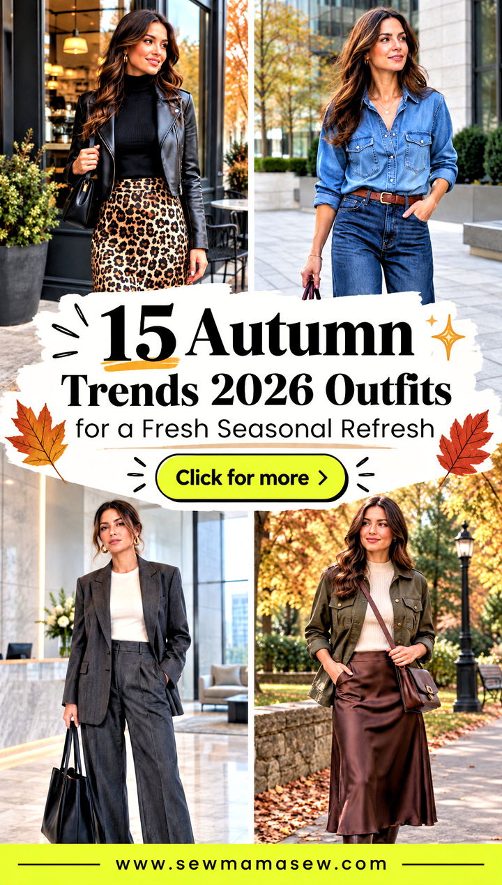 15 Autumn Trends 2026 Outfits for a Fresh Seasonal Refresh - 15 Autumn Trends 2026 Outfits for a Fresh Seasonal Refresh
