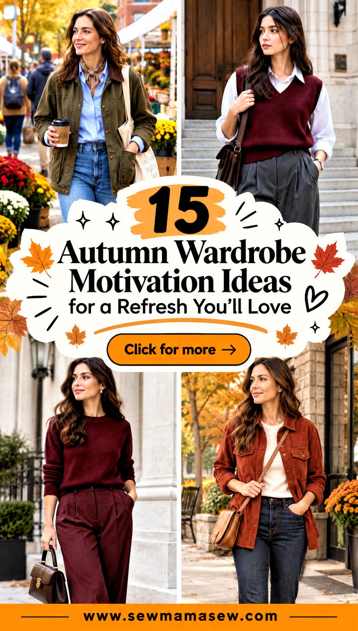 15 Autumn Wardrobe Motivation Ideas for a Refresh Youll Love - 15 Autumn Wardrobe Motivation Ideas for a Refresh You'll Love