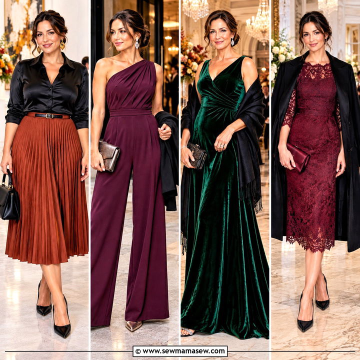 15 Autumn Wedding Attire Guest Ideas for Elegant Fall Looks