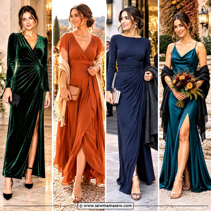 15 Autumn Wedding Party Attire Ideas for a Stunning Fall