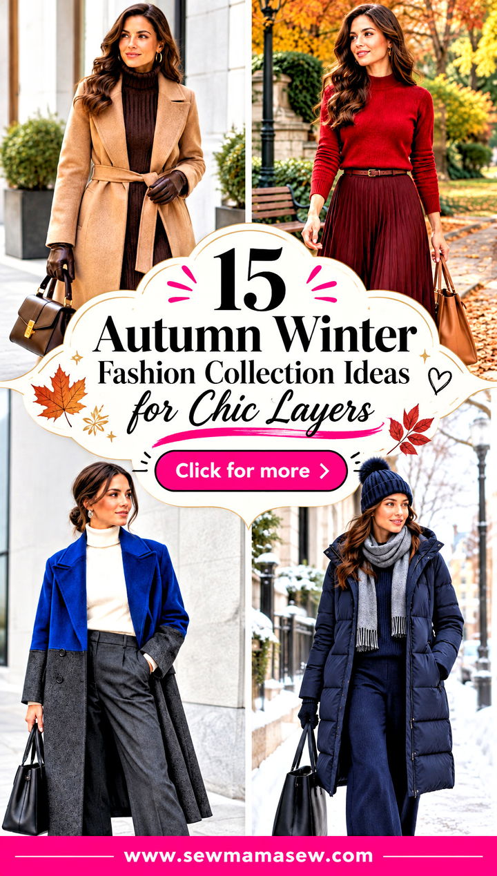 15 Autumn Winter Fashion Collection Ideas for Chic Layers - 15 Autumn Winter Fashion Collection Ideas for Chic Layers