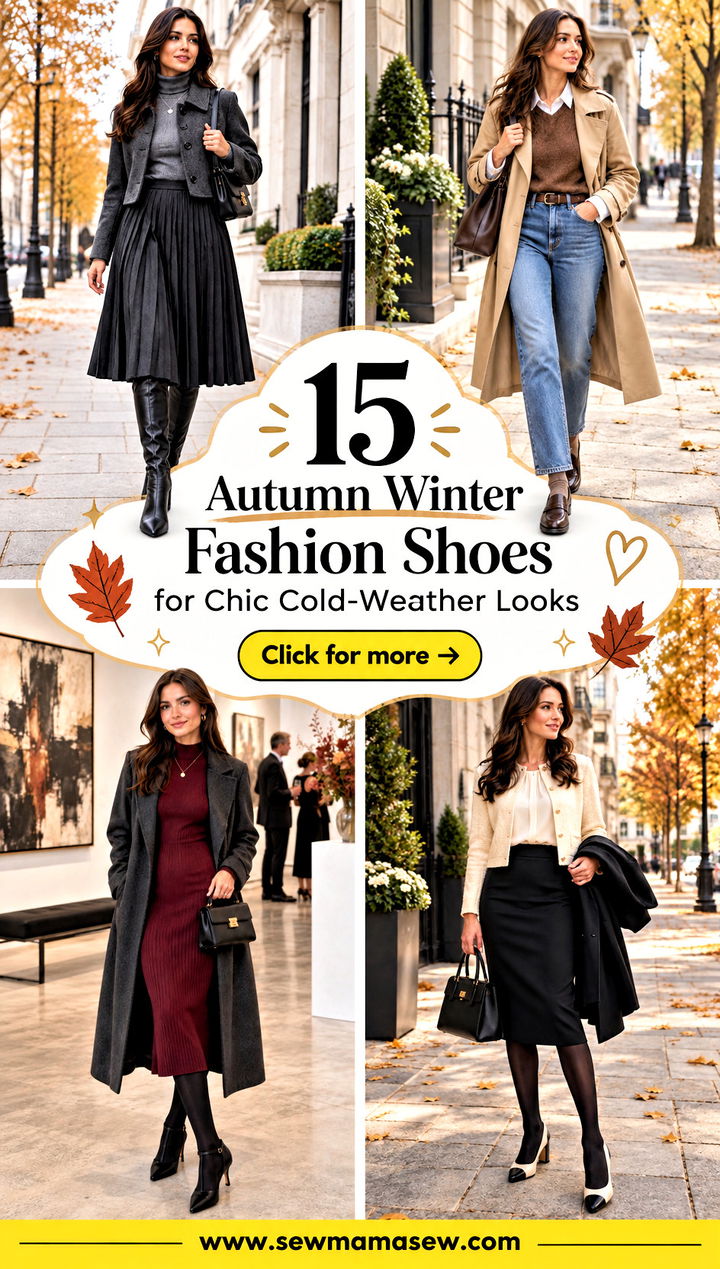 15 Autumn Winter Fashion Shoes for Chic Cold-Weather Looks - 15 Autumn Winter Fashion Shoes for Chic Cold-Weather Looks