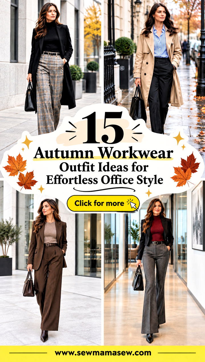 15 Autumn Workwear Outfit Ideas for Effortless Office Style - 15 Autumn Workwear Outfit Ideas for Effortless Office Style