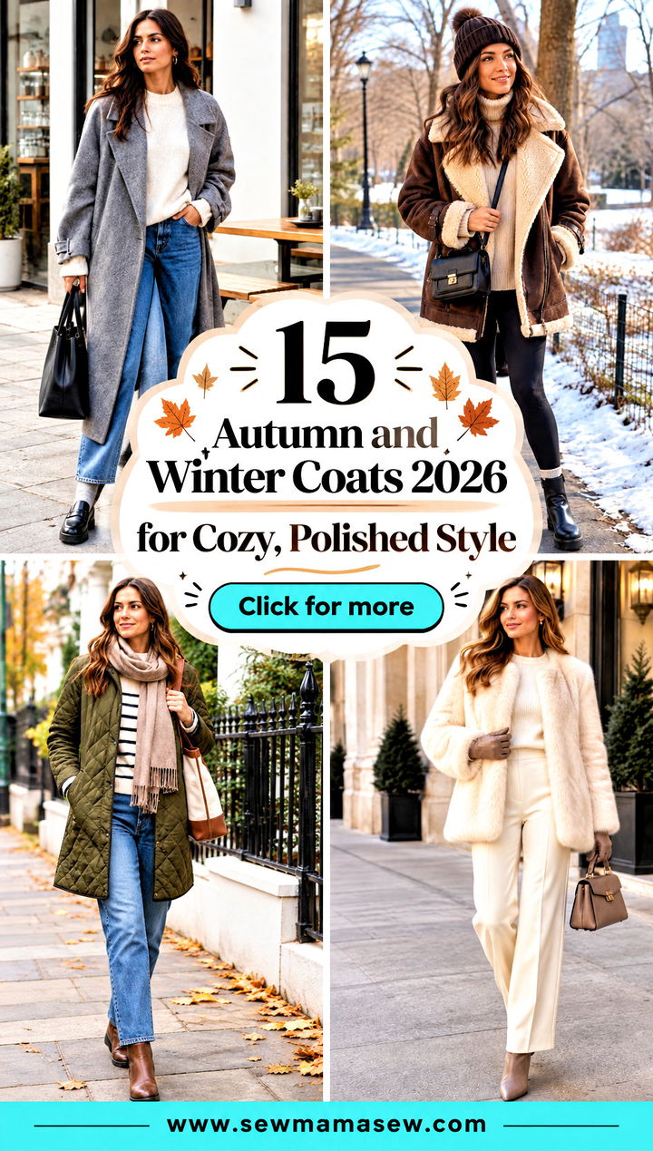 15 Autumn and Winter Coats 2026 for Cozy Polished Style - 15 Autumn and Winter Coats 2026 for Cozy, Polished Style