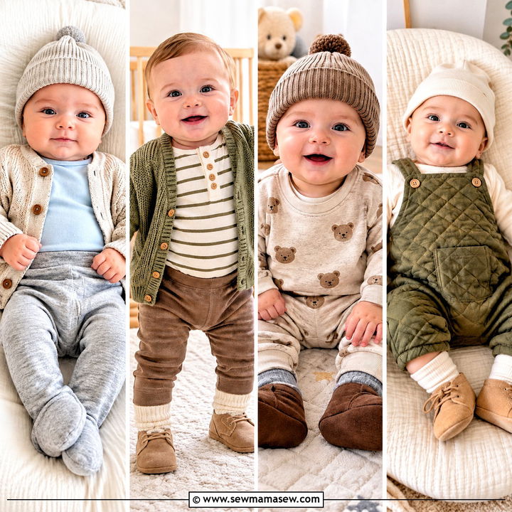 15 Baby Boy Fall Outfits 0-3 Months: Sweet Newborn Layers