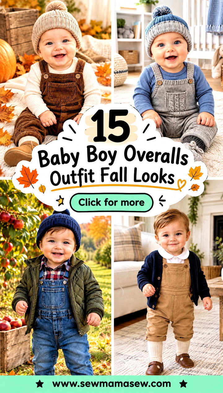 15 Baby Boy Overalls Outfit Fall Looks Cozy Little Layers - 15 Baby Boy Overalls Outfit Fall Looks: Cozy Little Layers