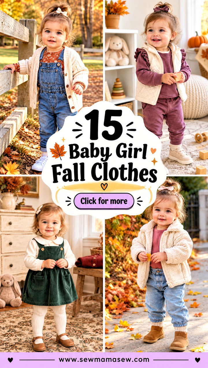 15 Baby Girl Fall Clothes Adorable Layers for Cooler Days - 15 Baby Girl Fall Clothes: Adorable Layers for Cooler Days