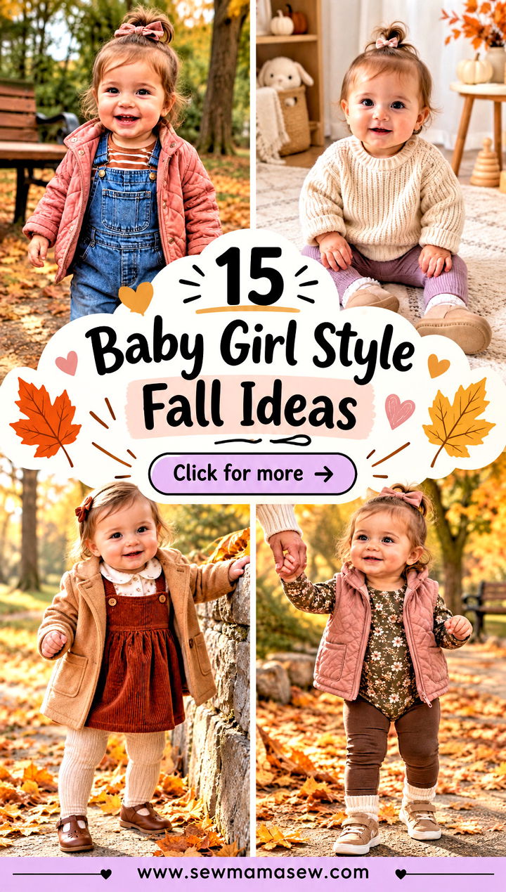 15 Baby Girl Style Fall Ideas Sweet Outfits for Cozy Days - 15 Baby Girl Style Fall Ideas: Sweet Outfits for Cozy Days