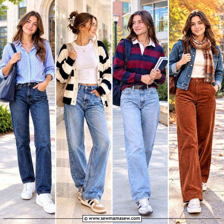 15 Back To School Casual Outfits For Effortless Fall Style