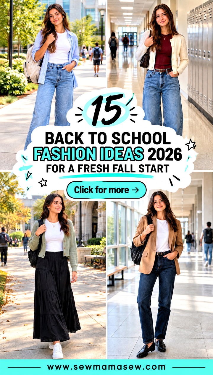 15 Back To School Fashion Ideas 2026 For A Fresh Fall Start - 15 Back To School Fashion Ideas 2026 For A Fresh Fall Start