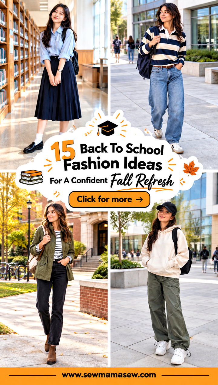 15 Back To School Fashion Ideas For A Confident Fall Refresh - 15 Back To School Fashion Ideas For A Confident Fall Refresh