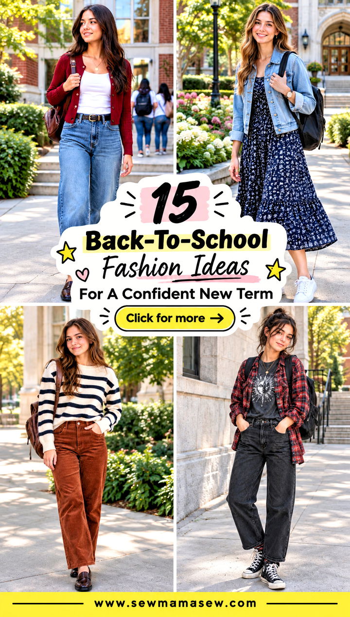 15 Back-To-School Fashion Ideas For A Confident New Term - 15 Back-To-School Fashion Ideas For A Confident New Term