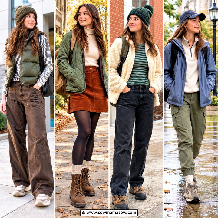 15 Back To School Granola Outfits for Cozy Campus Style