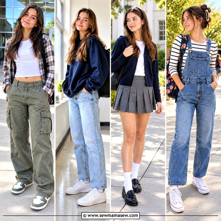 15 Back To School High School Outfits to Feel Confident